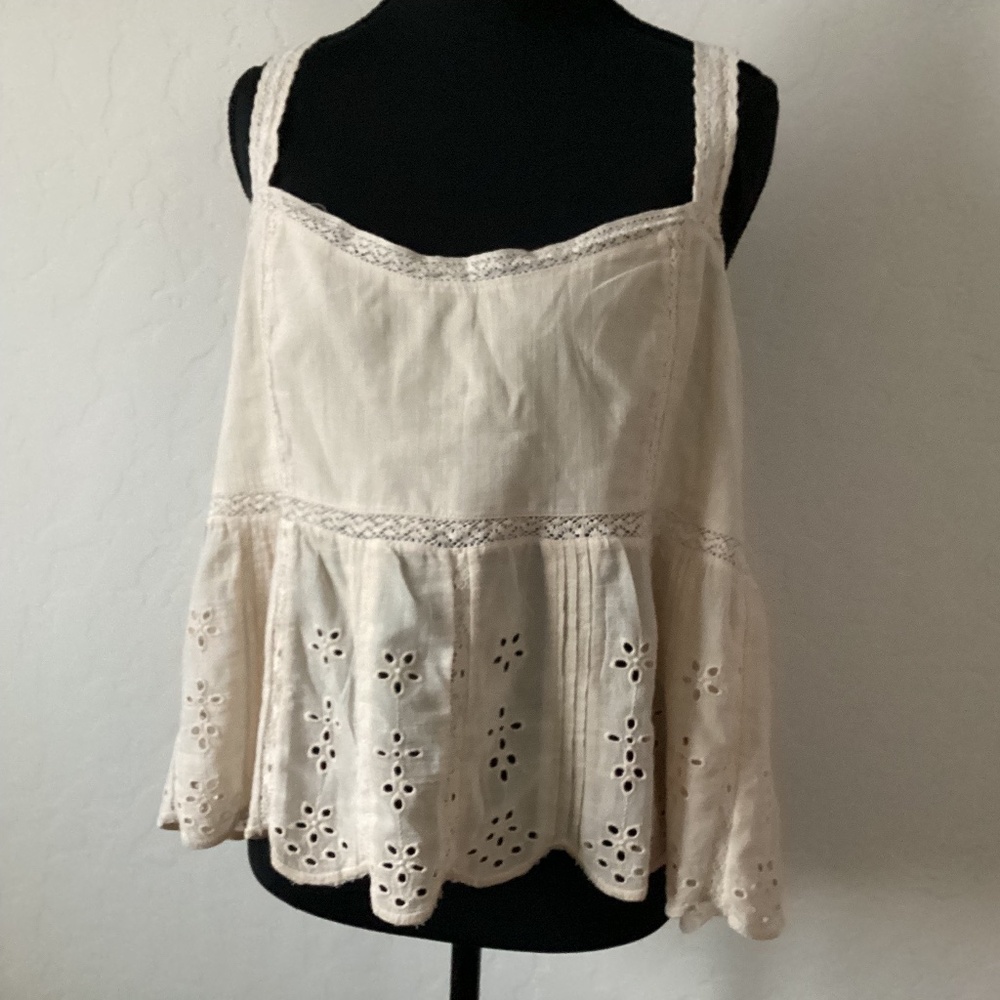 American Eagle NEW WITH TAGS, cami, cream, size XL